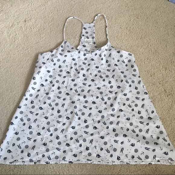 Sail Away Racerback Tank - Picture 1 of 2